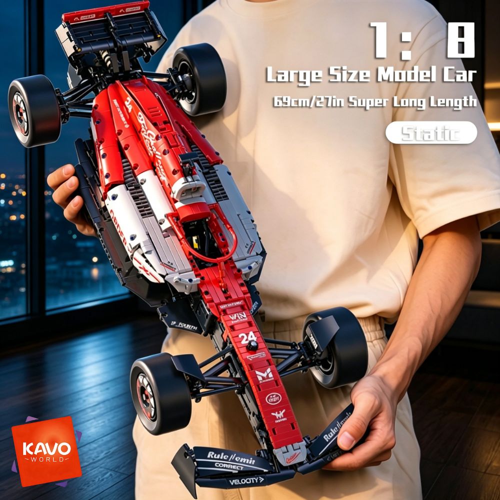 Human Body Puzzle - KAVOWORLD Formula Red And White Super