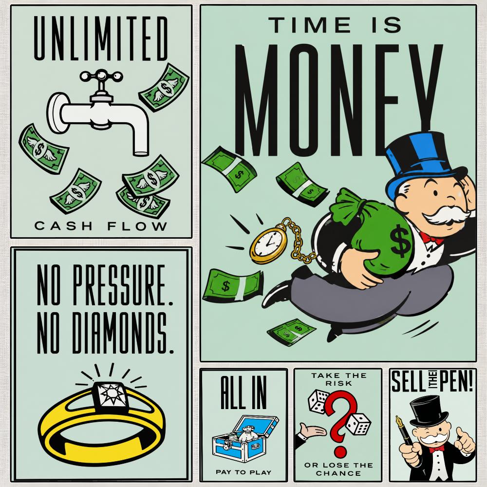 Hasbro Game Monopoly - Game Monopoly Board Family Classic Hasbro