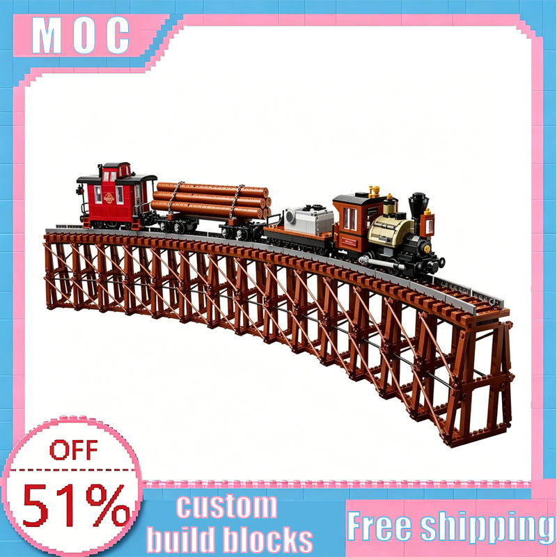 Kids Education Login - NEW 2731 Parts Logging Railway Steam