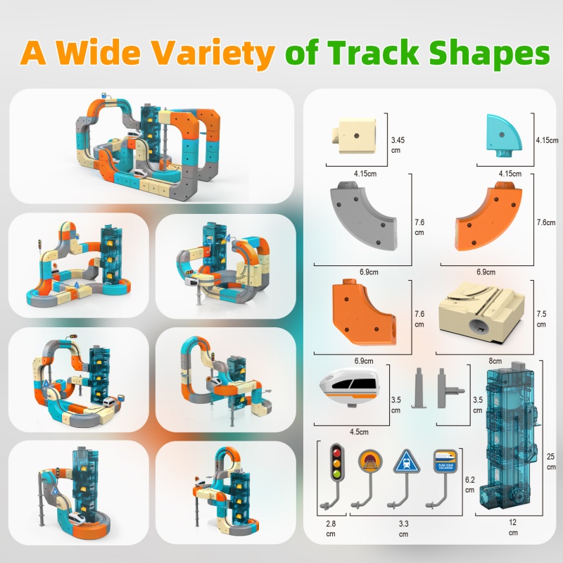 Magic Track Train toy Assemble - Kids Education Level ulasan dan harga