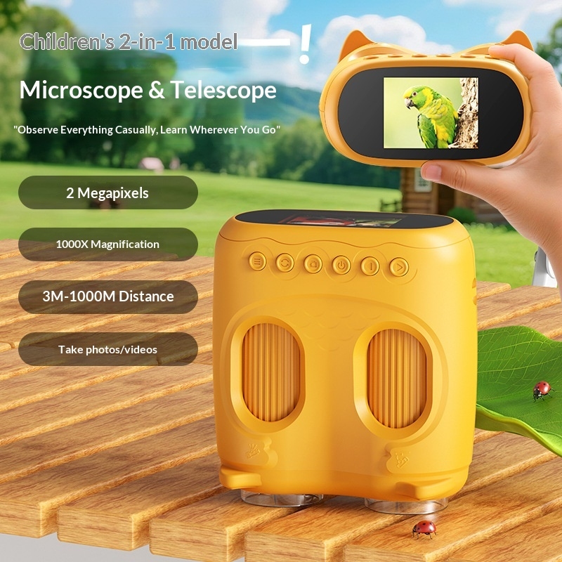 2-in-1 Educational Kids Binocu - Kids Definition Of Education ulasan dan harga