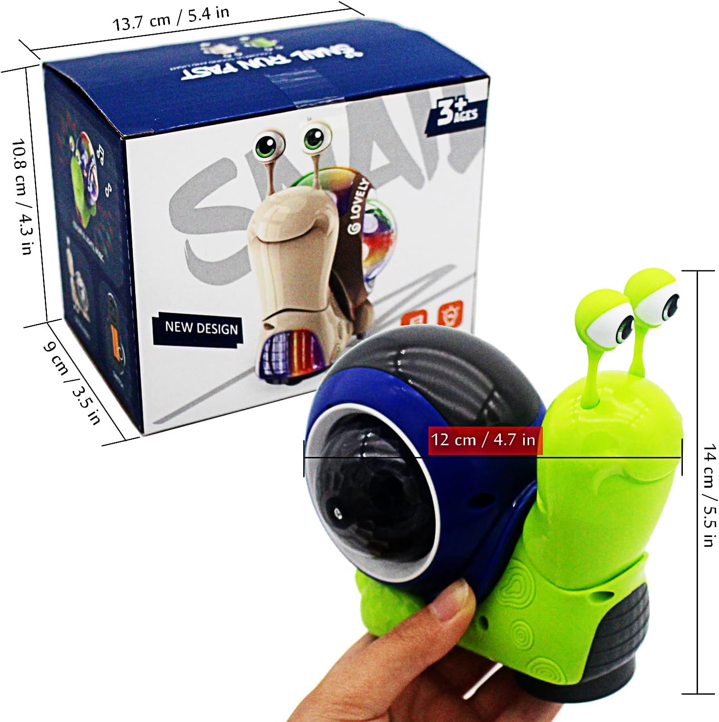 Crawling Snail Baby Toy Walkin - Kids Education Phone ulasan dan harga