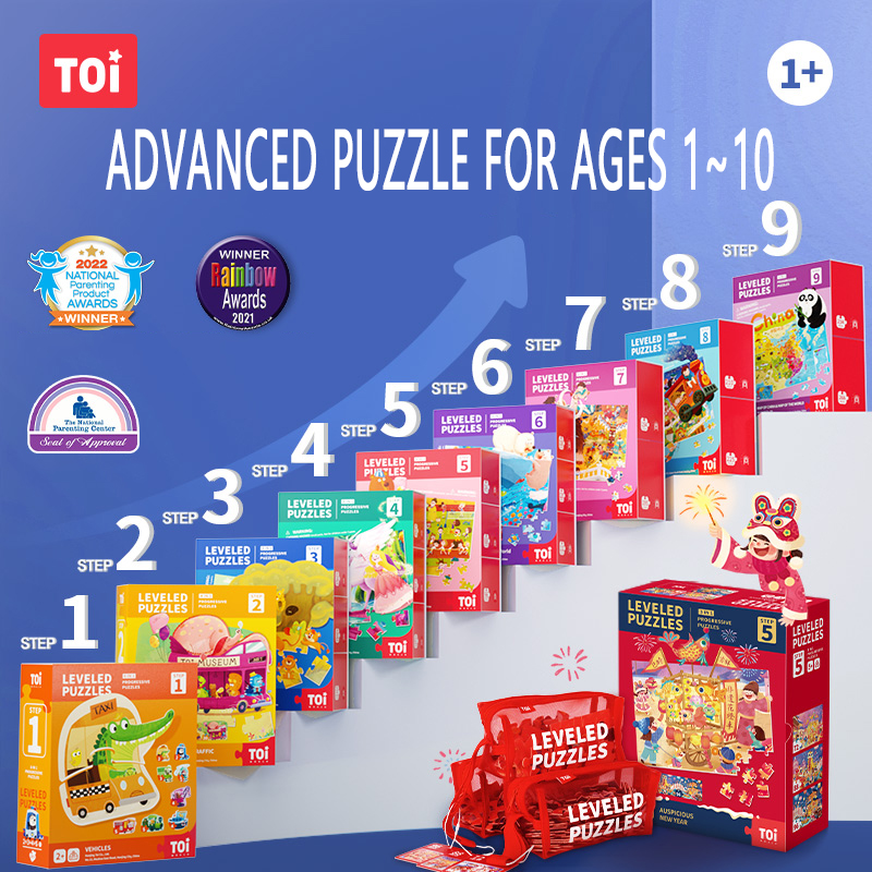TOI Leveled Puzzles Advanced P - Kids Education Level ulasan dan harga