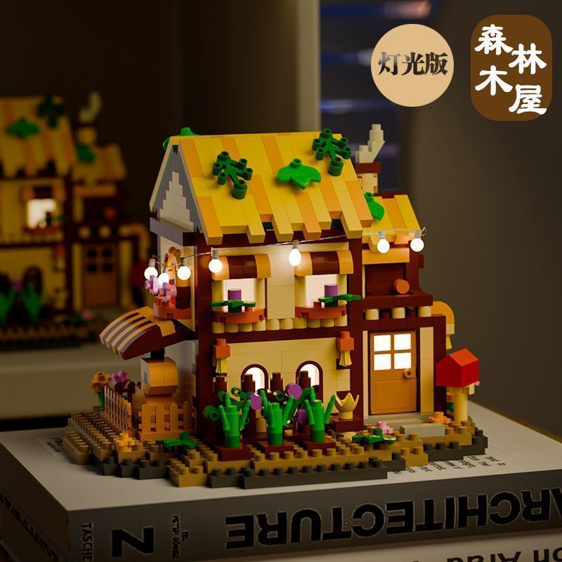 NEW Forest Cabin Mini Building - Kids Education Login ulasan dan harga