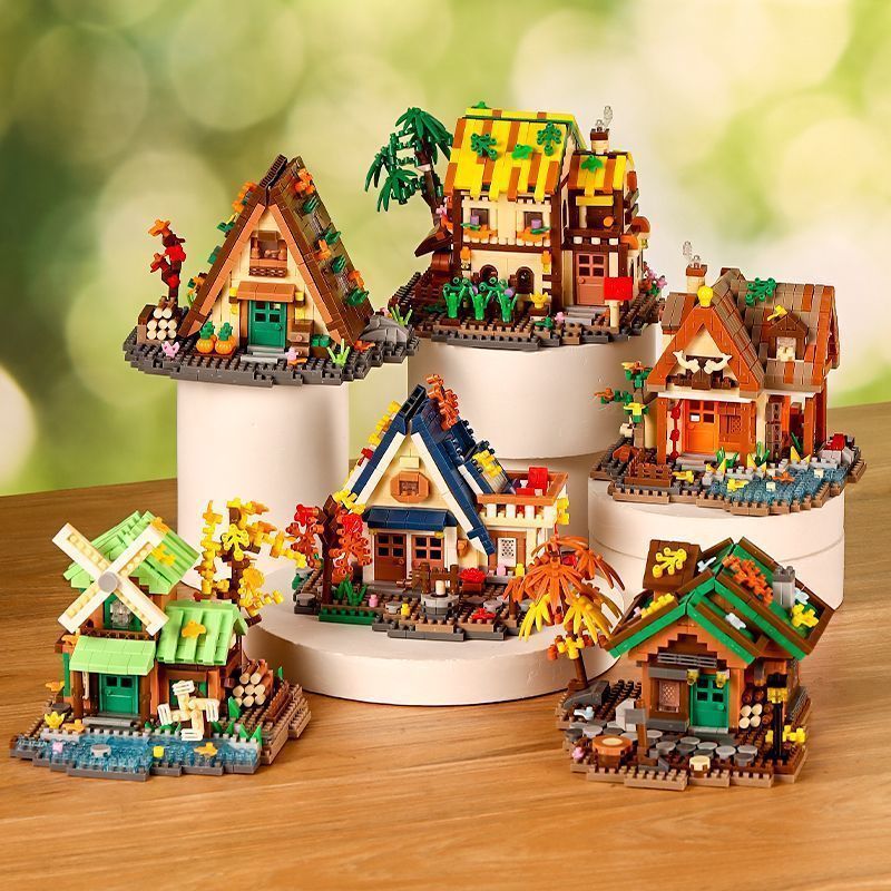 NEW Forest Cabin Mini Building - Kids Education Login ulasan dan harga