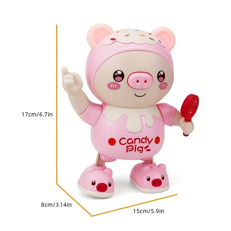 Electric Piggy with Music Ligh - Kids Education Phone ulasan dan harga