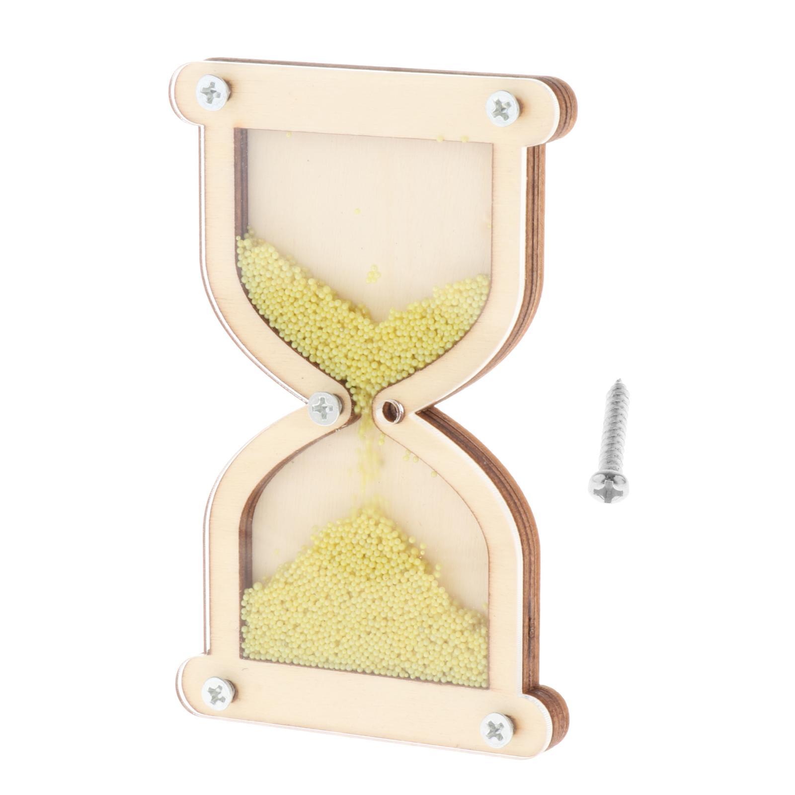 Wooden Busy Board Sandglass Ac - Kids Education Activities ulasan dan harga