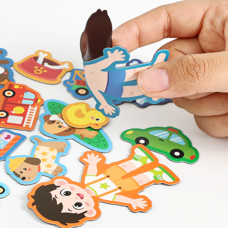 Montessori Boys Girls Dress Up - Human Body Puzzle ulasan dan harga