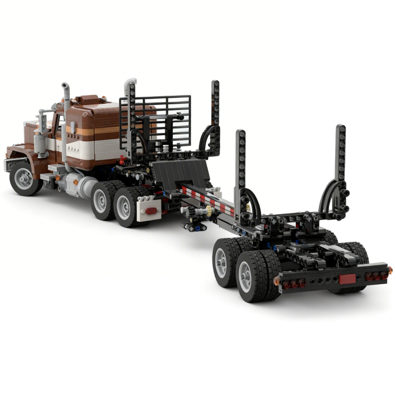 2006pcs MOC Peterbilt 359 Logg - Kids Education Login ulasan dan harga