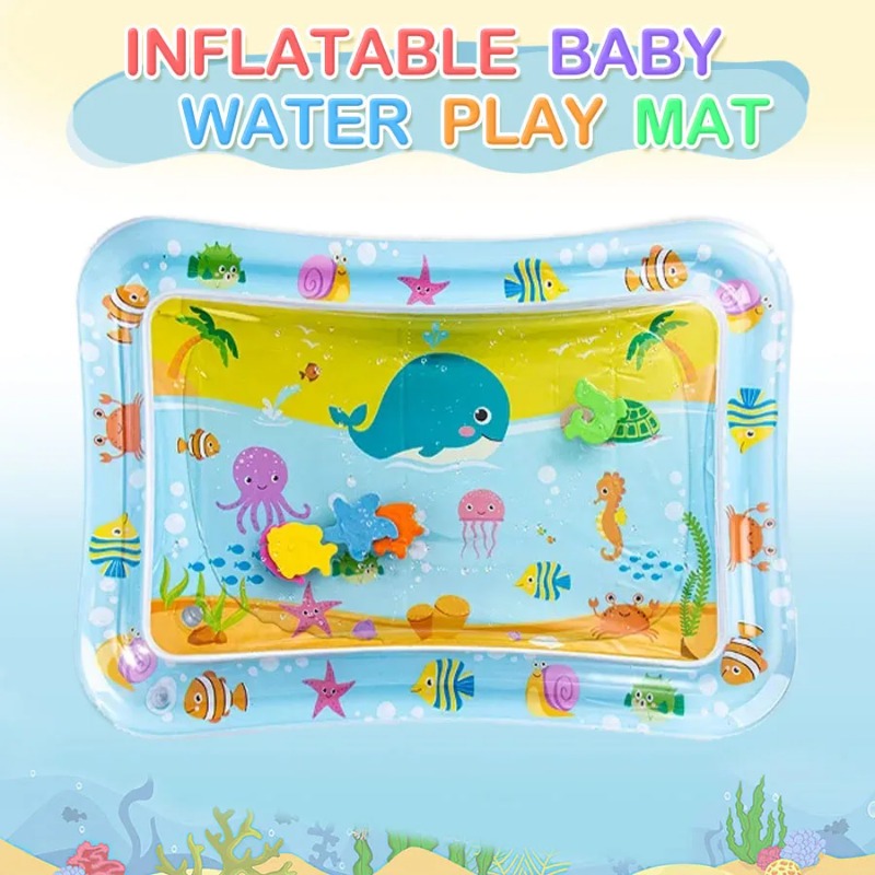 Baby Water Play Mat Inflatable - Kids Education Activities ulasan dan harga