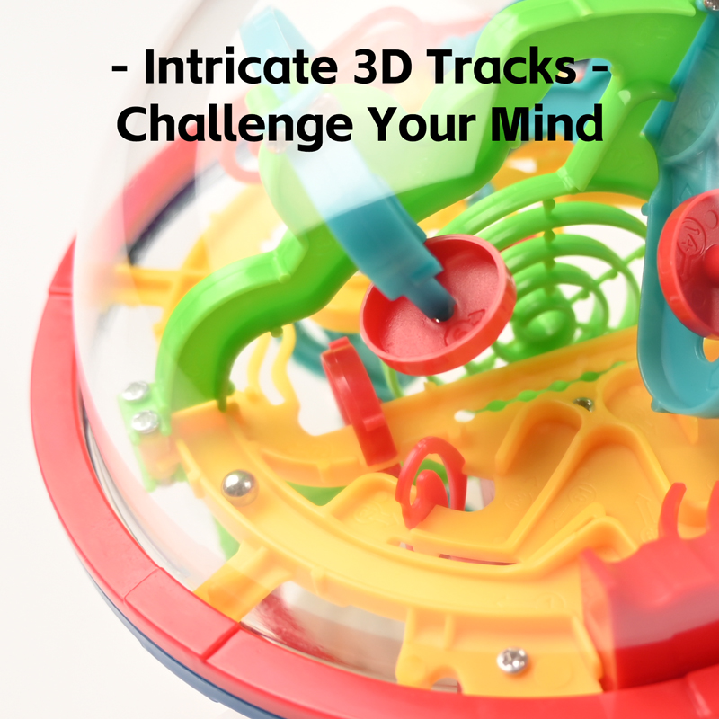 3D Magic Ball Labyrinth Brain  - Kids Education Level ulasan dan harga