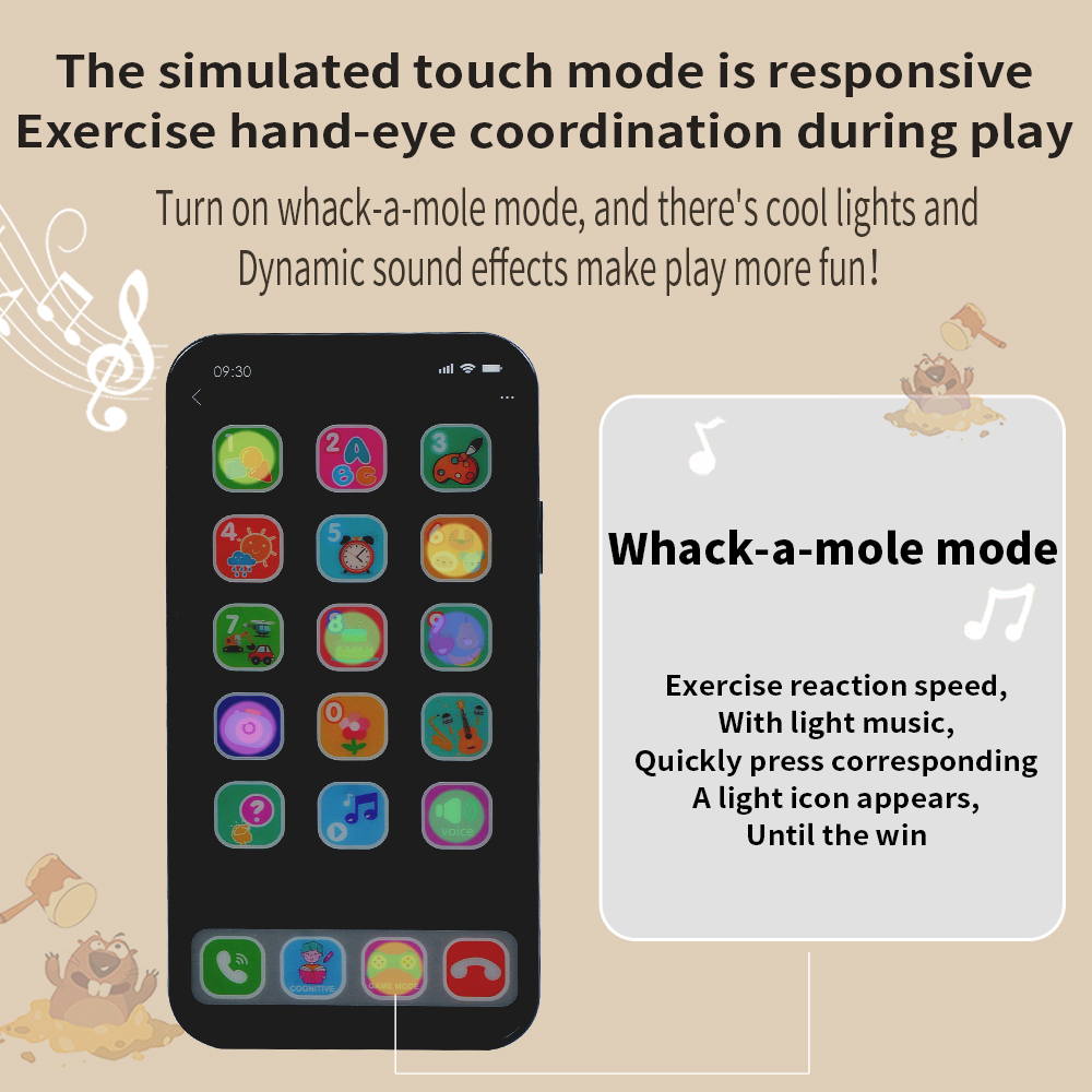 Children Simulation Touch Scre - Kids Education Phone ulasan dan harga