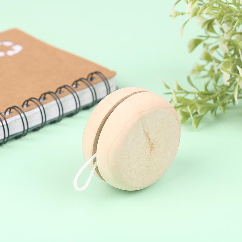 Colorful Wooden Yoyo Toy Mini  - Kids Education Login ulasan dan harga