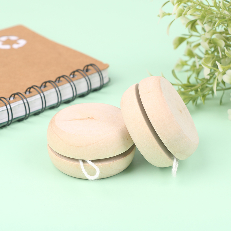 Colorful Wooden Yoyo Toy Mini  - Kids Education Login ulasan dan harga