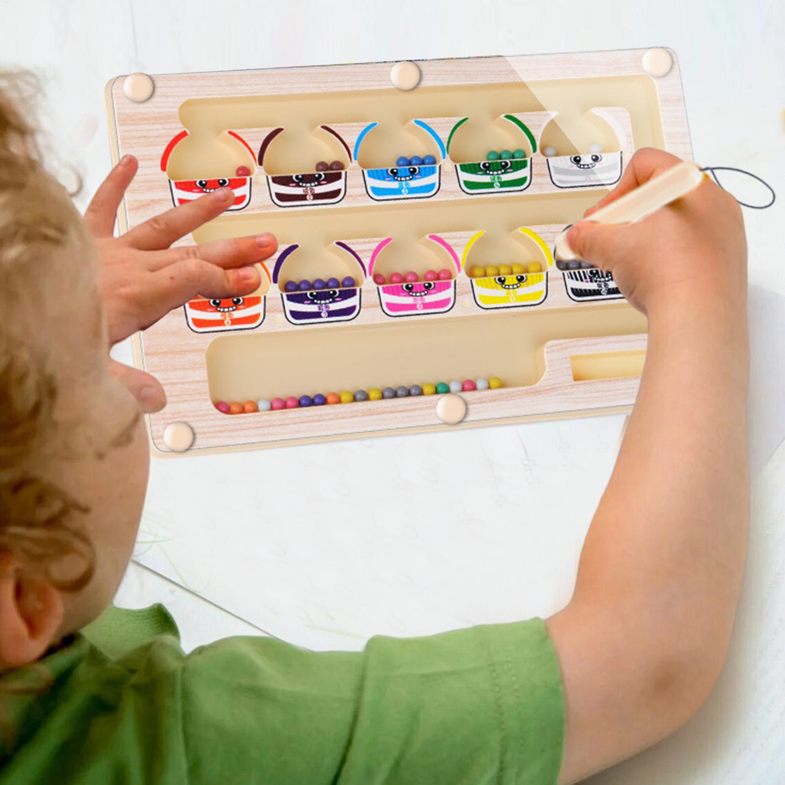 Montessori Magnetic Color Sort - Human Body Puzzle ulasan dan harga