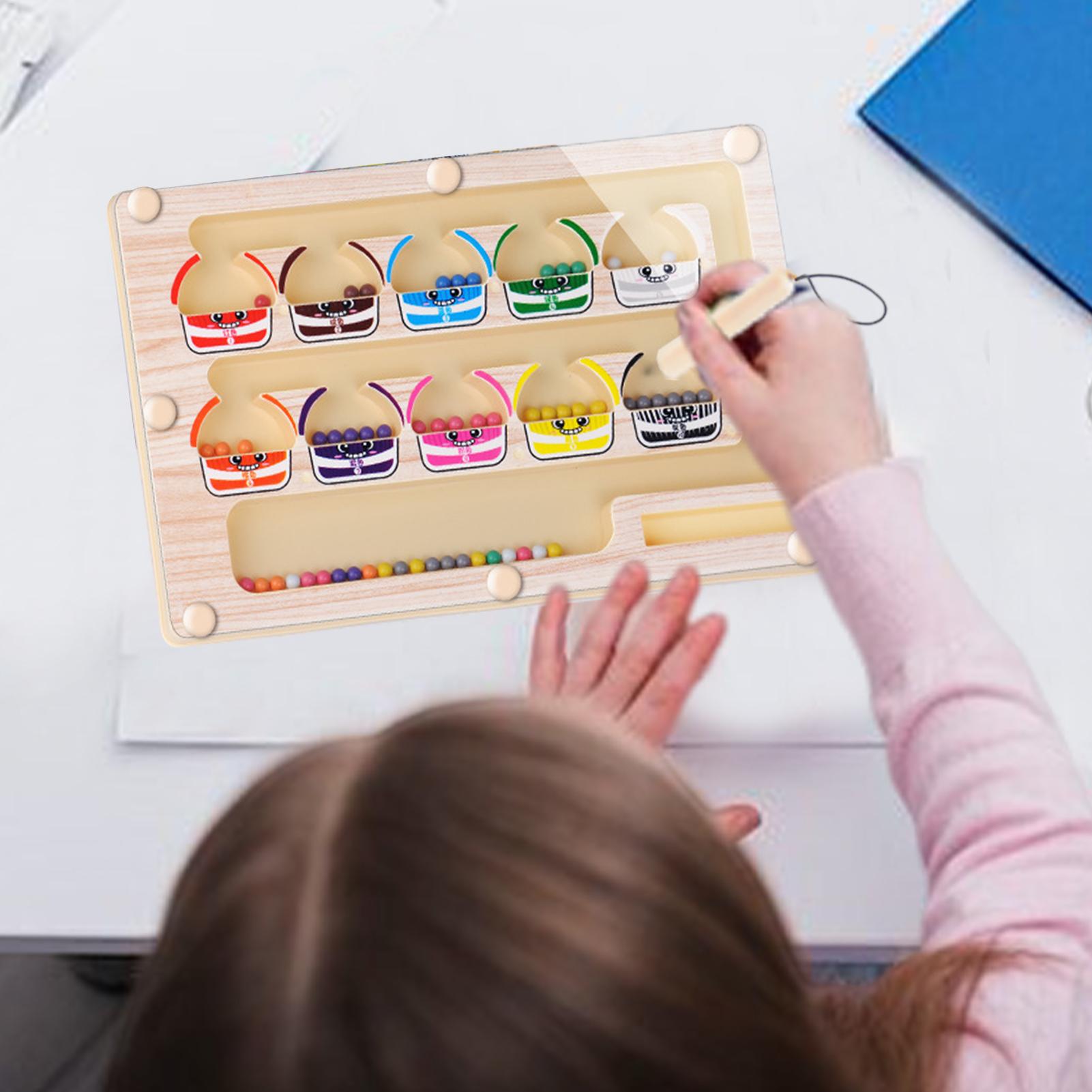 Montessori Magnetic Color Sort - Human Body Puzzle ulasan dan harga