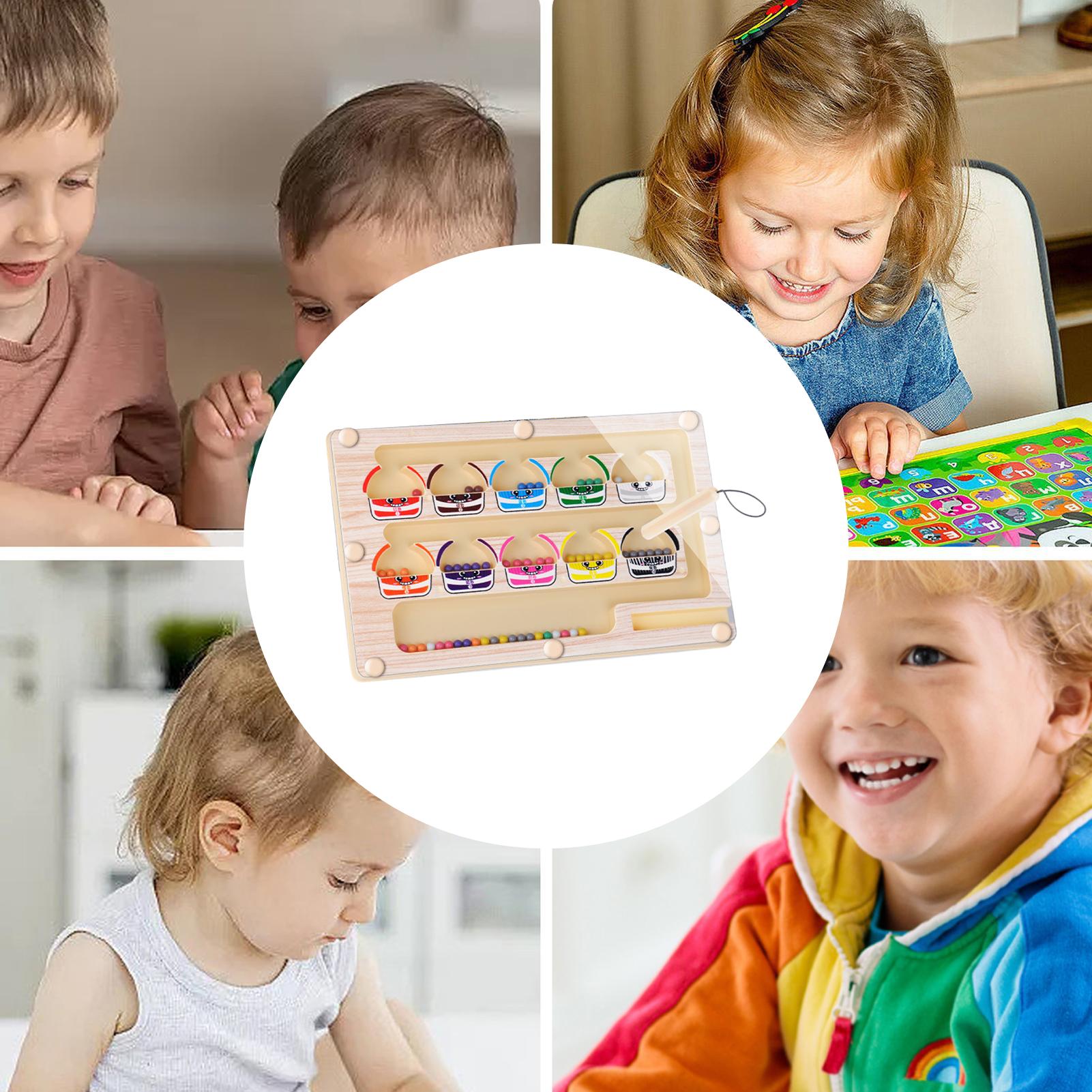Montessori Magnetic Color Sort - Human Body Puzzle ulasan dan harga