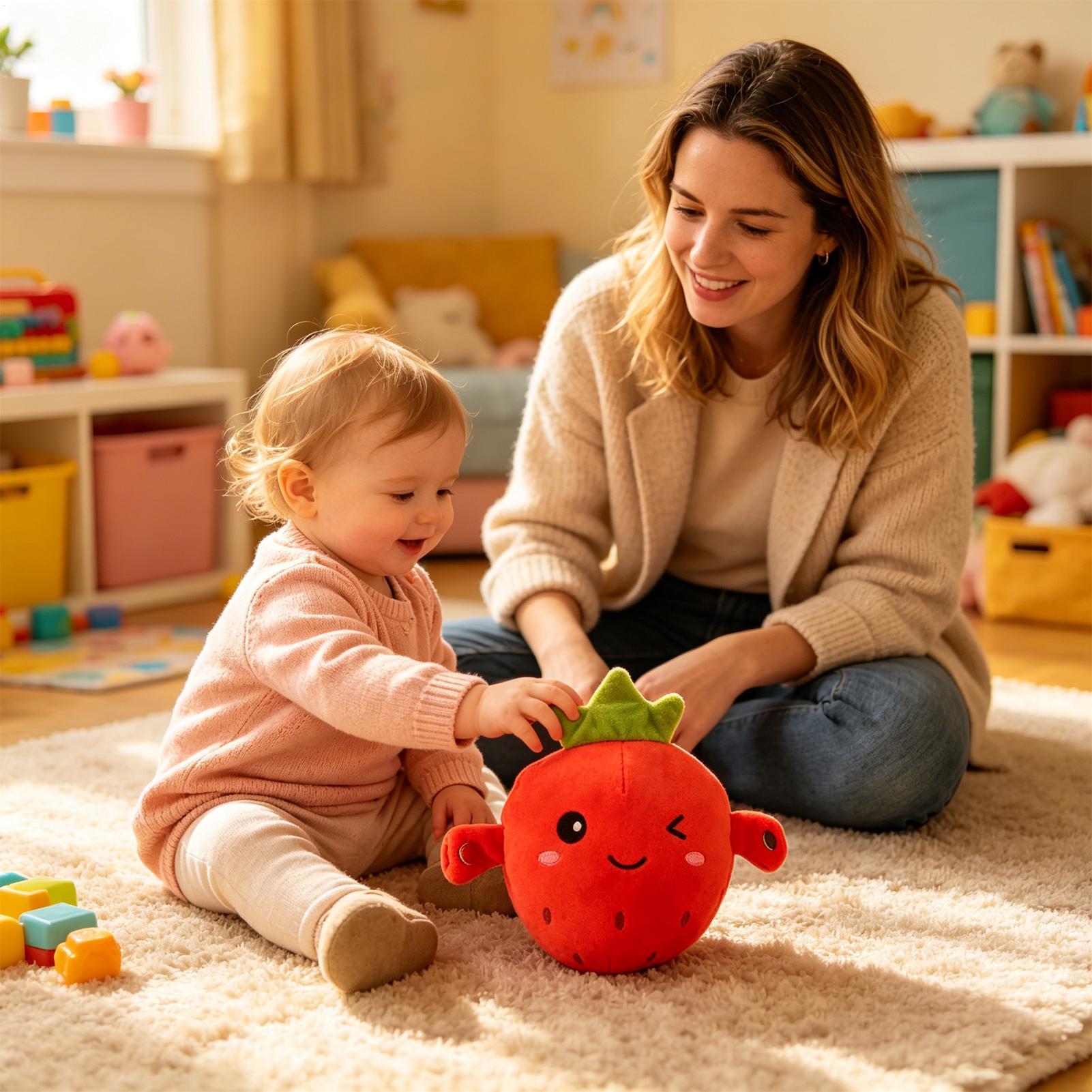 Strawberry Plush Educational I - Kids Education Learn Tv ulasan dan harga