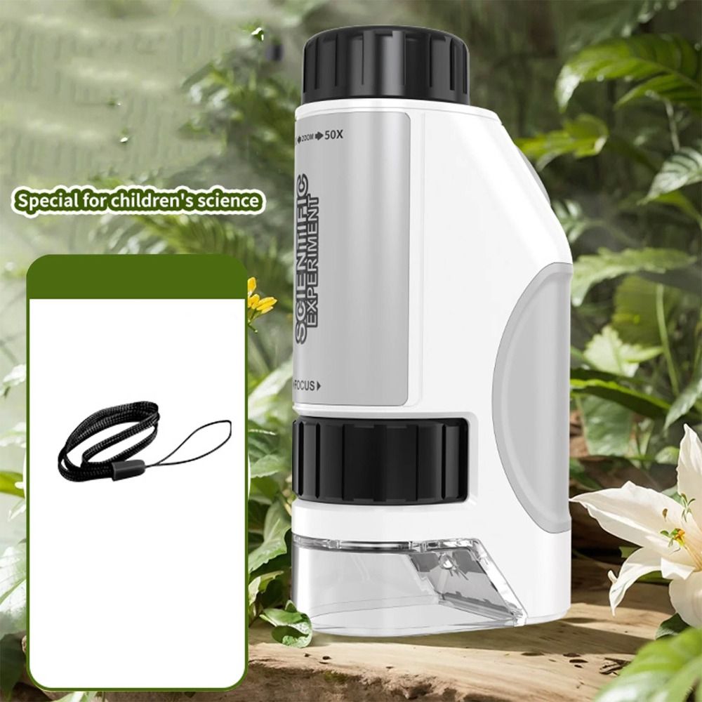 Handheld Kids Microscope LED L - Kids Definition Of Education ulasan dan harga