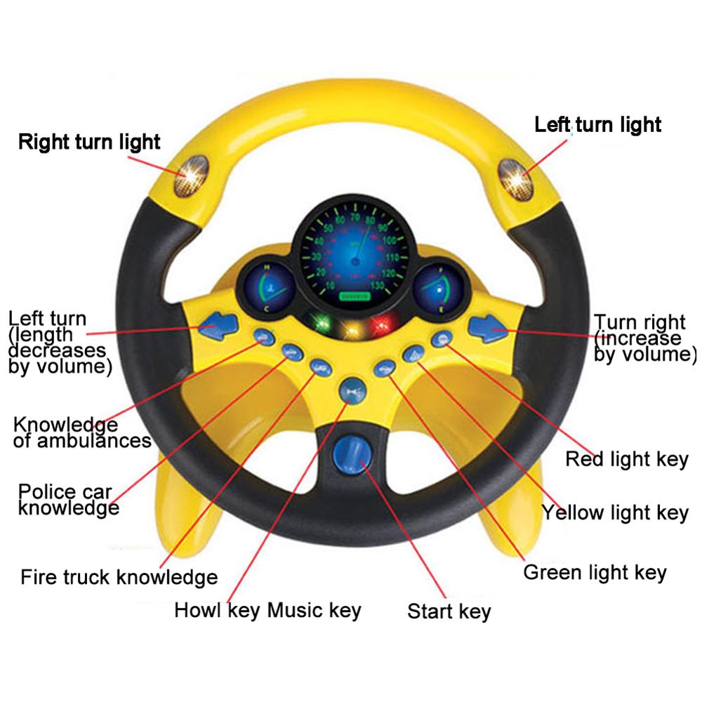 Electric Simulation Steering W - Kids Education Phone ulasan dan harga