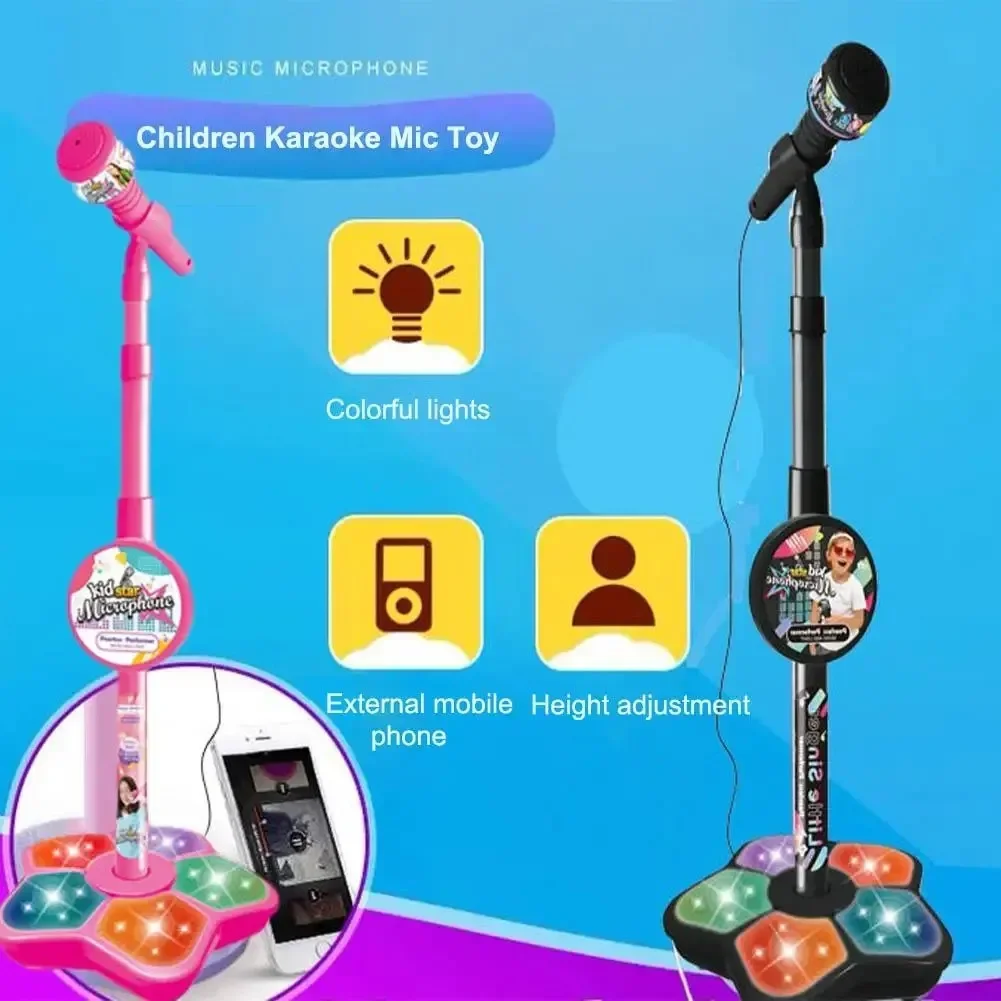 Kids Microphone with Stand Kar - Kids Education Phone ulasan dan harga