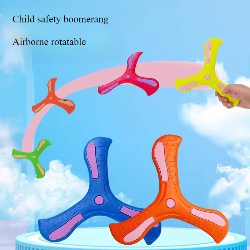 Children Boomerang Soft Three- - Kids Education Gift ulasan dan harga
