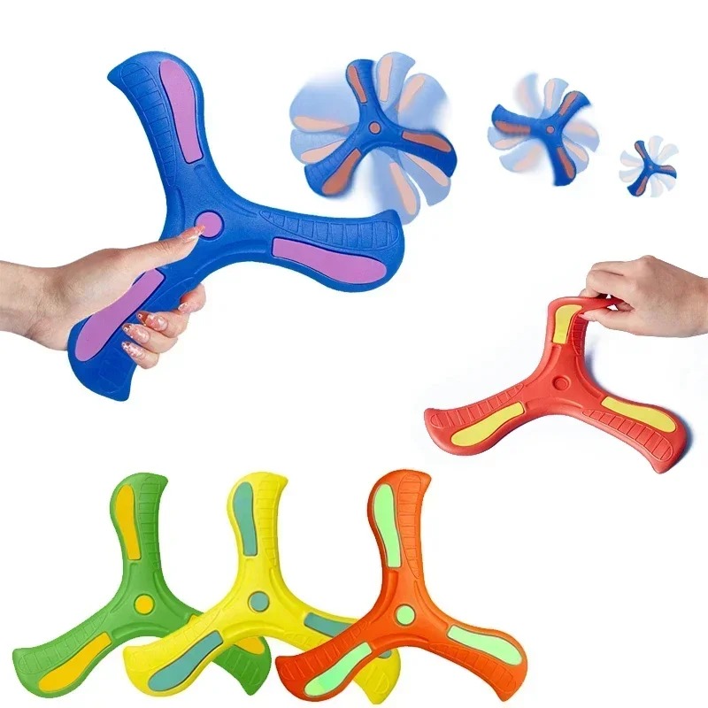 Children Boomerang Soft Three- - Kids Education Gift ulasan dan harga