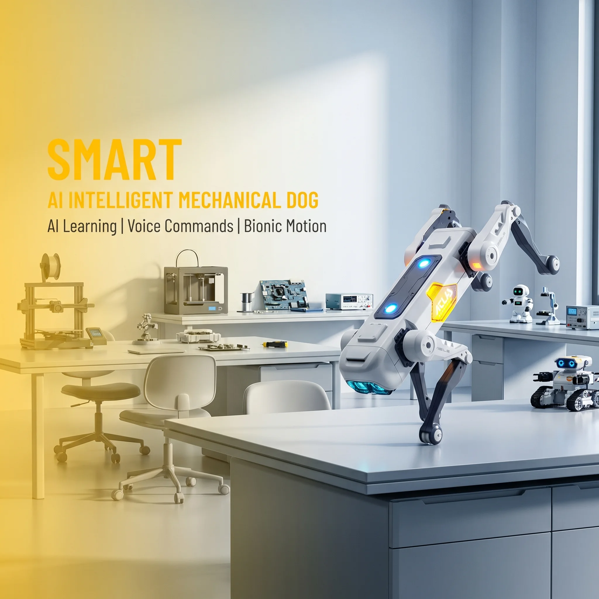AI Smart Robot Dog, Voice & AP - Kids Education Gift ulasan dan harga