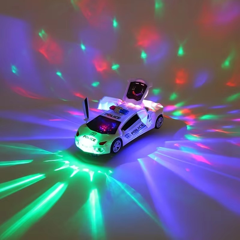 360° Rotating Police Car Toy w - Kids Education Phone ulasan dan harga