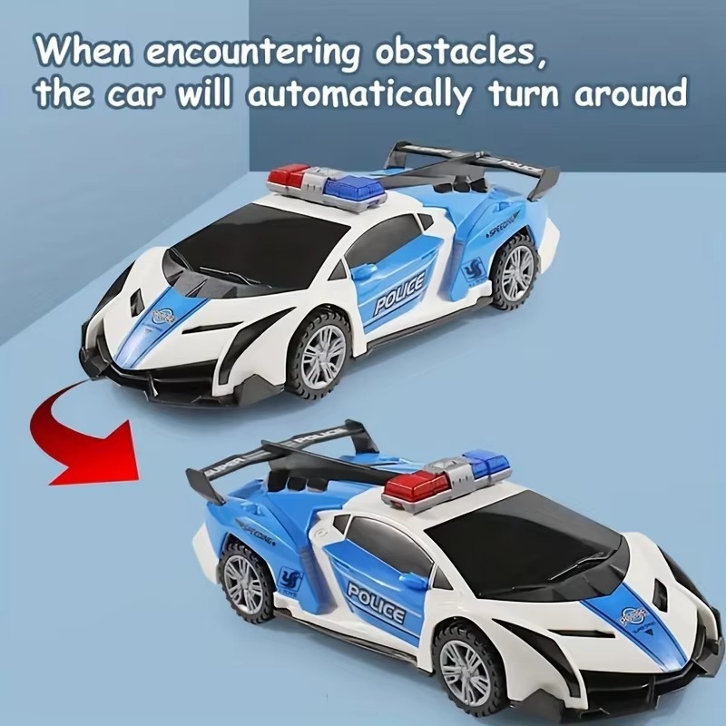 360° Rotating Police Car Toy w - Kids Education Phone ulasan dan harga