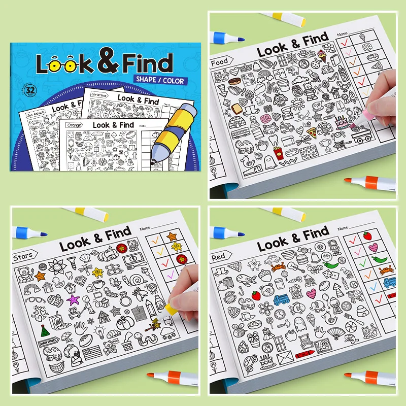 Children's Search Activity Boo - Kids Education Activities ulasan dan harga