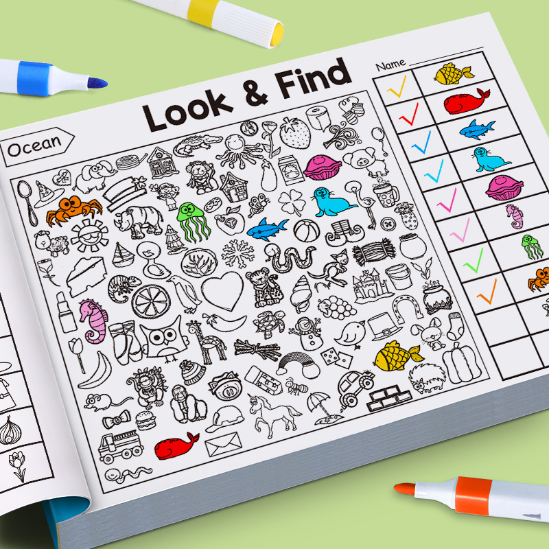 Children's Search Activity Boo - Kids Education Activities ulasan dan harga