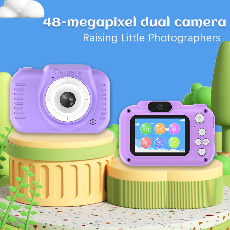 New Cartoon Kids Camera 1080P  - Kids Education Video ulasan dan harga
