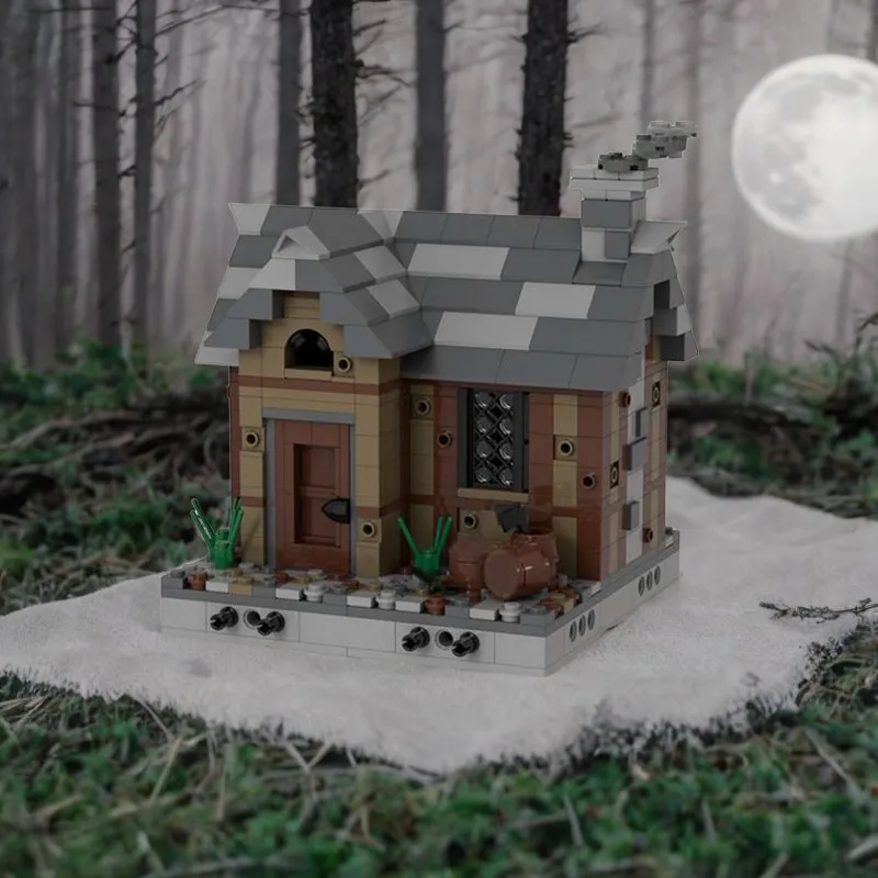 594PCS MOC DIY Medieval Log Ca - Kids Education Login ulasan dan harga