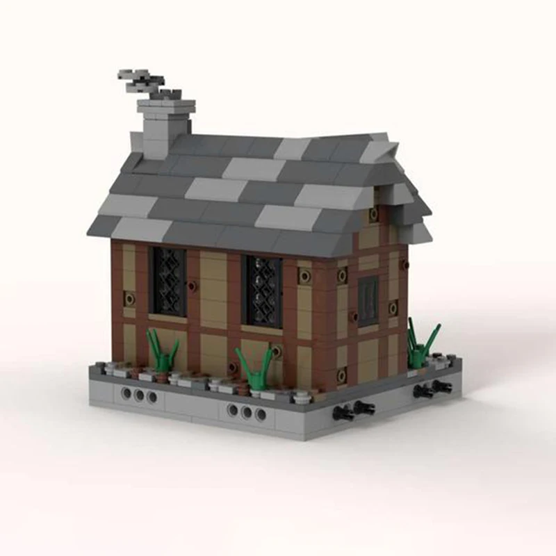 594PCS MOC DIY Medieval Log Ca - Kids Education Login ulasan dan harga