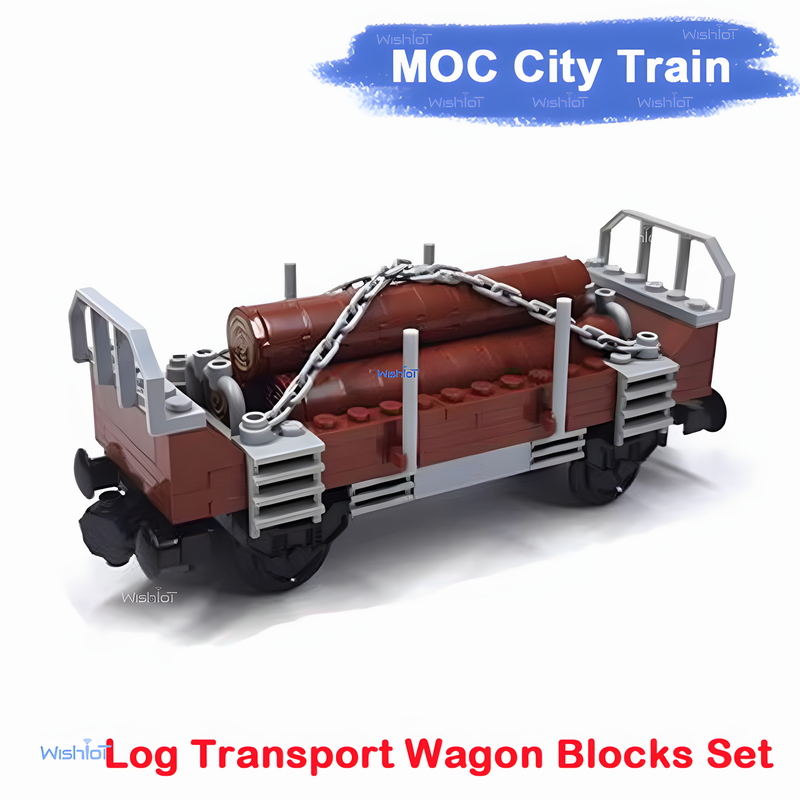 MOC City Train Log Transport W - Kids Education Login ulasan dan harga