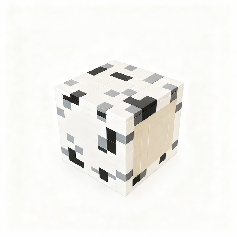 247pcs MOC My World Birch Log  - Kids Education Login ulasan dan harga